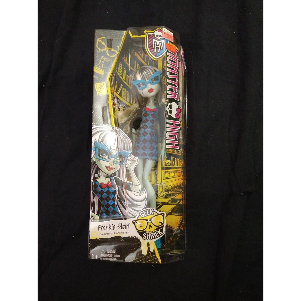 Monster high geek shriek Frankie Stein doll NIB